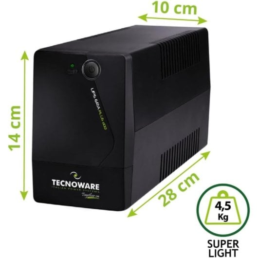Tecnoware Ups Era Plus 1100, alimentation sans interruption 1100va, protection contre les coupures de courant