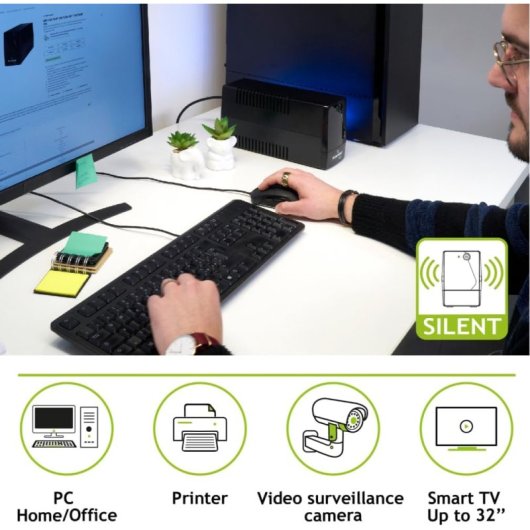 Tecnoware Ups Era Plus 1100, alimentation sans interruption 1100va, protection contre les coupures de courant
