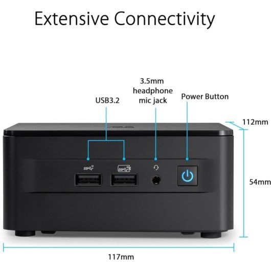 ASUS NUC 13 RNUC13ANHi50000 UCFF Intel Core i5-1340P