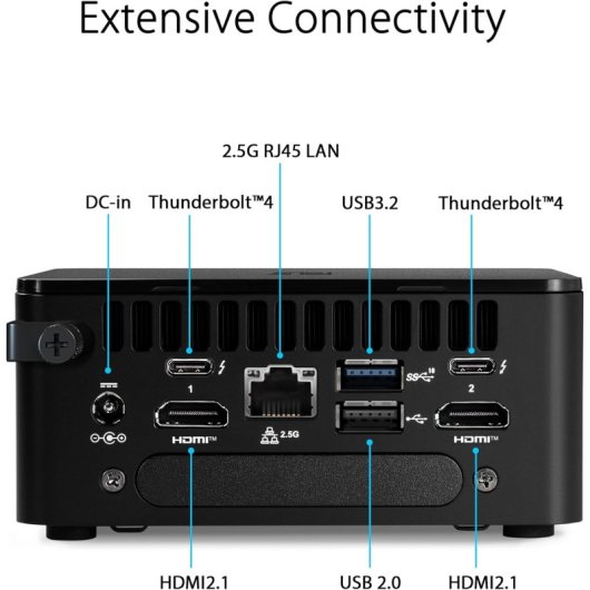 ASUS NUC 13 RNUC13ANHi50000 UCFF Intel Core i5-1340P