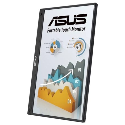 ASUS ZenScreen MB16AMTR Monitor PC 39,6 cm (15.6") 1920 x 1080 Pixel Full HD LCD Touch screen Nero