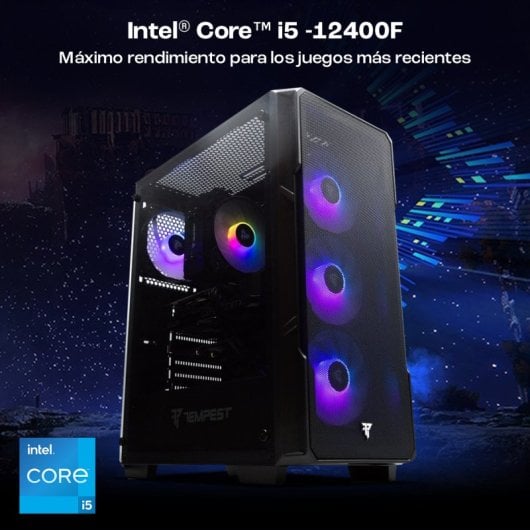 PcCom Ready SE Intel Core i5-12400F /32GB / 1TB SSD / RTX 4060Ti