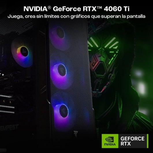 PcCom Ready SE Intel Core i5-12400F /32GB / 1TB SSD / RTX 4060Ti