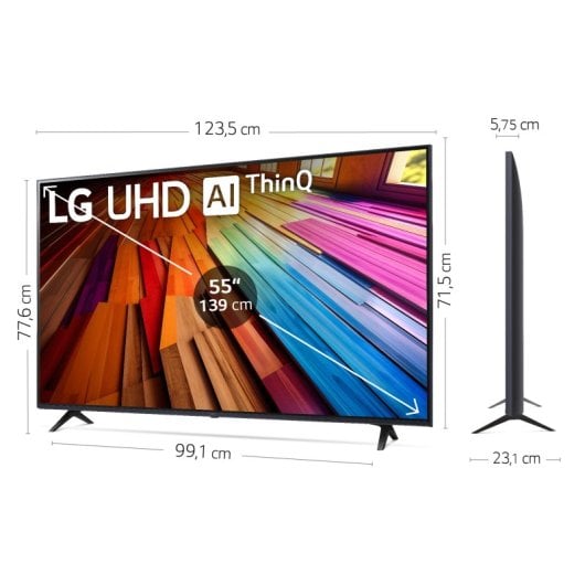 LG 55UT80006LA 55" LED UltraHD 4K HDR10