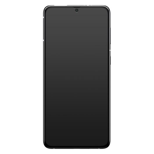 OtterBox React  Funda Negra + Clearly Protected Film para Samsung Galaxy S21 Plus 5G