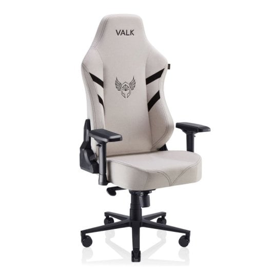 VALK Freya Silla Gaming de Tela Blanco Perla