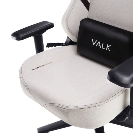 VALK Freya Silla Gaming de Tela Blanco Perla
