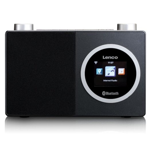 Lenco DIR-70BK Radio Internet con Pantalla en Color Bluetooth Negra