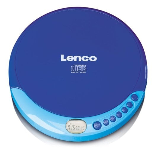 Lecteur CD portable LENCO CD-011BU Bleu