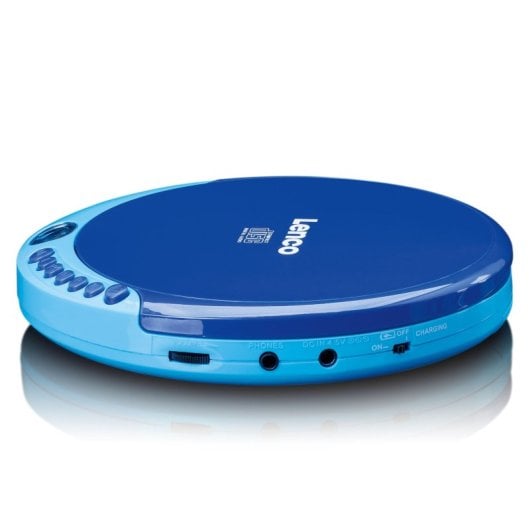 Lecteur CD portable LENCO CD-011BU Bleu