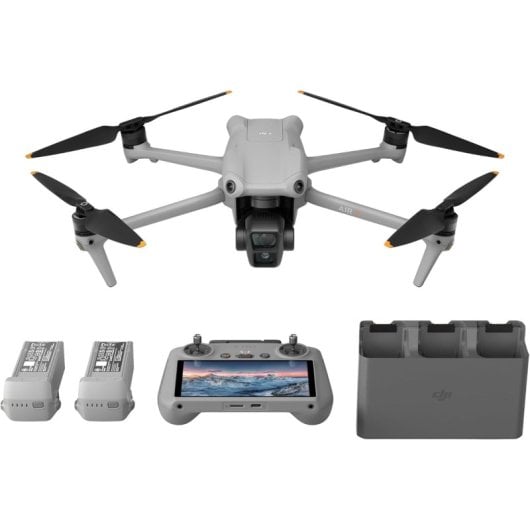DJI Air 3 Fly More Combo 4 rotori Quadricottero 48 MP 3840 x 2160 Pixel 4241 mAh Nero, Grigio