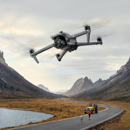 DJI Air 3 Fly More Combo 4 rotori Quadricottero 48 MP 3840 x 2160 Pixel 4241 mAh Nero, Grigio