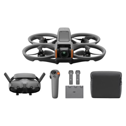 DJI Avata 2 Fly More Combo (3 Batterien) 4 Rotoren Quadrocopter 12 MP 3840 x 2880 Pixel 2150 mAh Schwarz