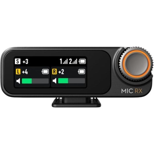 DJI Mic 2 Micrófono Inalámbrico con Cancelación de Ruido (2 TX + 1 RX + Estuche de Carga)