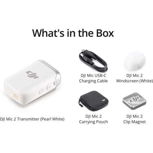 Émetteur de poche DJI DMT02 blanc