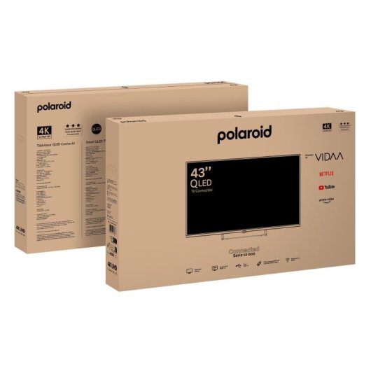 Polaroid TVS43QLEDPR02 43" QLED UltraHD 4K SmartTV