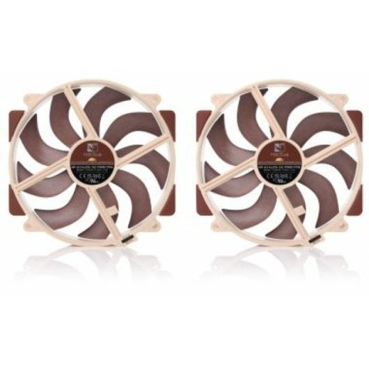 Noctua NF-A14x25r G2 PWM Sx2-PP 2-Pack 140mm Ventole Aggiuntive Marrone