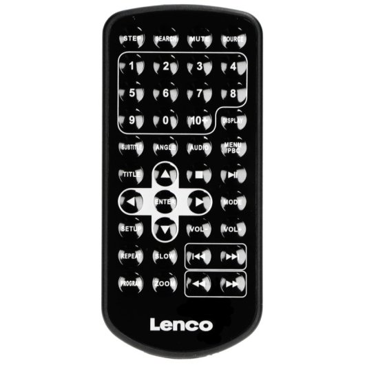 Lenco MES-415 Leitor DVD e USB Portátil com Dois Ecrãs 9" Preto