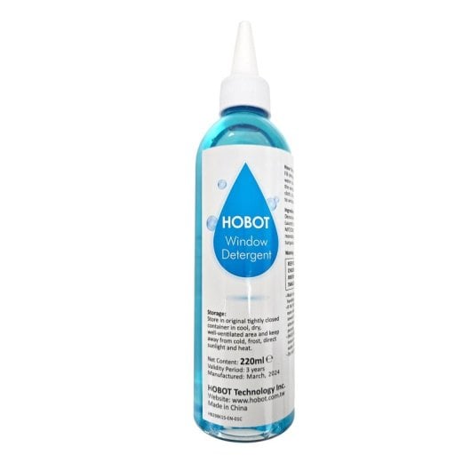Hobot Fórmula De Limpieza Sin Jabón Para Robot Limpiacristales 220 Ml