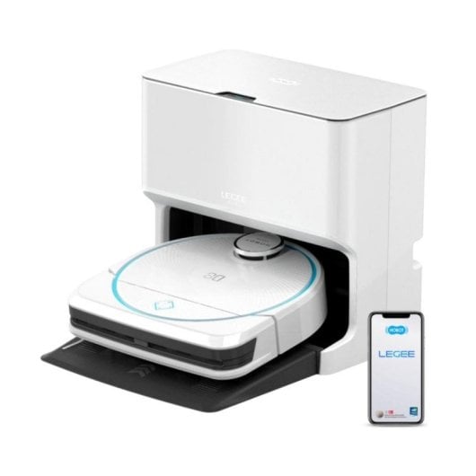 Saugroboter mit Wischfunktion Smartbot Hobot LEGEE-D8 PRO Eco Compactor Mit Absaugstation Navigationsklasse LiDAR 5.000 Pa