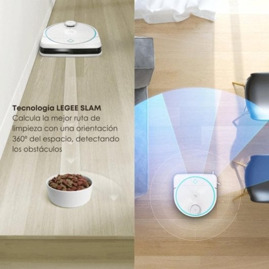 Saugroboter mit Wischfunktion Smartbot Hobot LEGEE-D8 PRO Eco Compactor Mit Absaugstation Navigationsklasse LiDAR 5.000 Pa