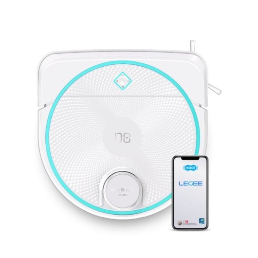 Aspirador de pó robô para esfregar chão Hobot LEGEE-D8 5000pa
