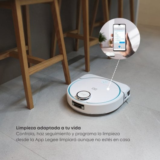 Aspirador de pó robô para esfregar chão Hobot LEGEE-D8 5000pa