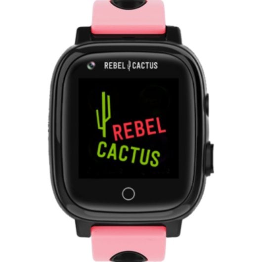Rebel Cactus GO Smartwatch para Crianças Rosa
