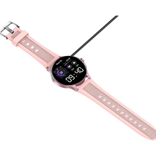 Karen M Ny20 Smartwatch Bluetooth 5.0 IP68 Rosa