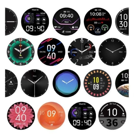 Karen M Ny20 Bluetooth 5.0 1.3" TFT Rosa IP68 Monitorização Saúde Compatível Android/iOS