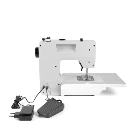 Prixton P125 Máquina de Coser 38 Puntadas 2 Velocidades con Tabla Expandible Blanca
