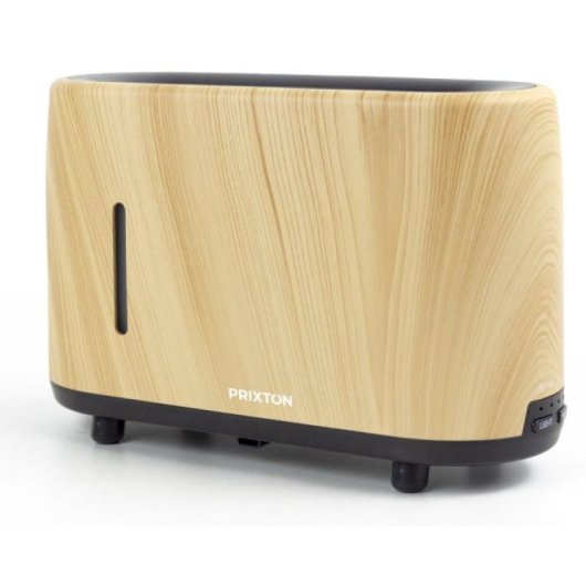 Prixton Essence Humidificador Y Difusor de Aromas con Efecto Llama Ultrasilencioso
