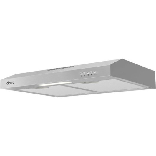 Ciarra AW6903DS Campana Extractora Decorativa de Recirculación 60cm A+ Acero Inoxidable