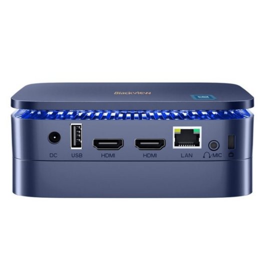 Blackview MP60 Mini PC Intel Celeron N5095/16GB/512GB SSD Azul