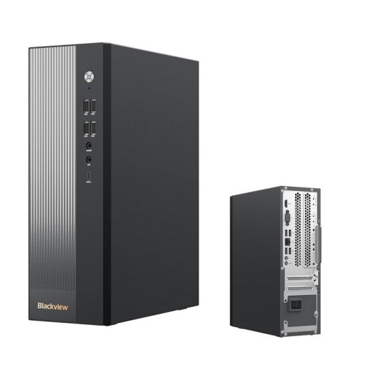 Ordinateur de bureau compact Blackview NEX60 6,37 L, processeur Intel Core 5 210H, 16 Go de RAM DDR4, SSD de 512 Go, Windows 11 Professionnel