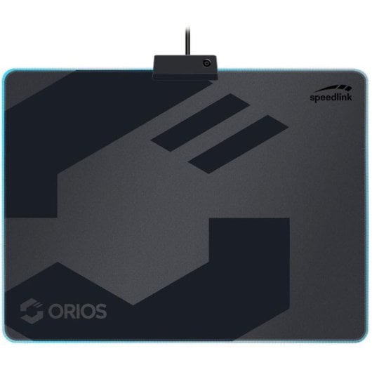 Orios SL-620105-BK Alfombrilla Gaming LED Negra