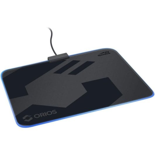 Orios SL-620105-BK Alfombrilla Gaming LED Negra