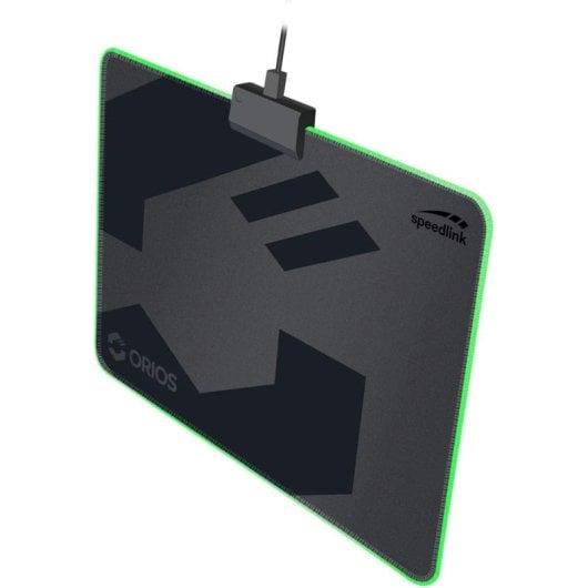 Orios SL-620105-BK Alfombrilla Gaming LED Negra