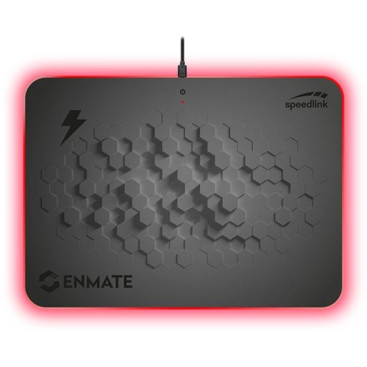 Speedlink Enmate Alfombrilla Gaming RGB Gris