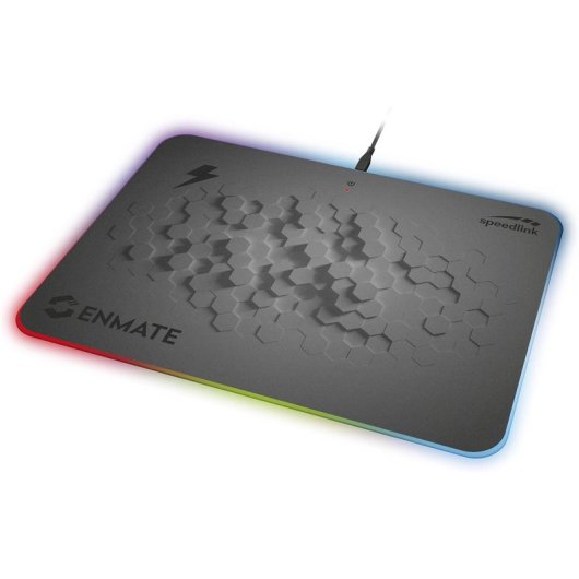 Speedlink Enmate Alfombrilla Gaming RGB Gris