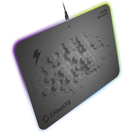 Speedlink Enmate Alfombrilla Gaming RGB Gris