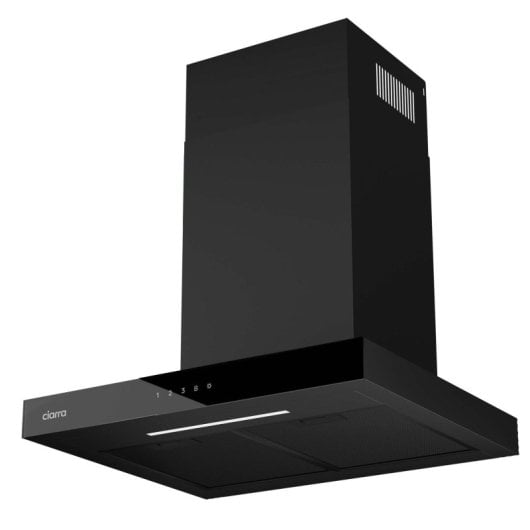 Ciarra AW6102B Campana Extractora Decorativa con Pantalla Táctil 4 Velocidades LED A+++ 60cm Negro