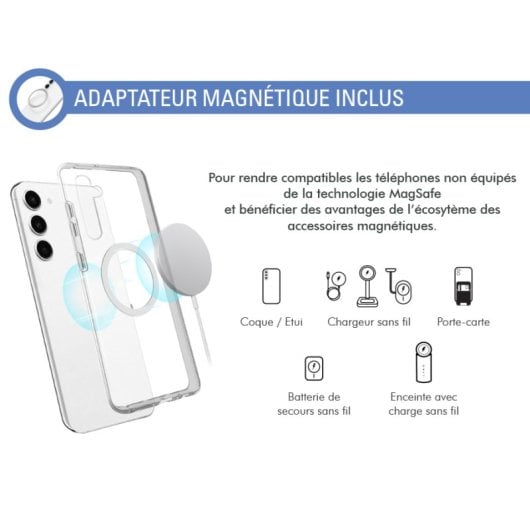 Force Power F151297 Induktions-Autoladegerät-Halter, kompatibel mit Magsafe, 15 W