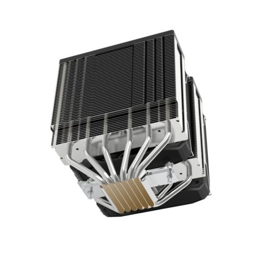 Mars Gaming MCPU-XU6 Disipador CPU Doble Torre TDP 350W 2x Ventiladores FDB 6 Heatpipes HCT Negro