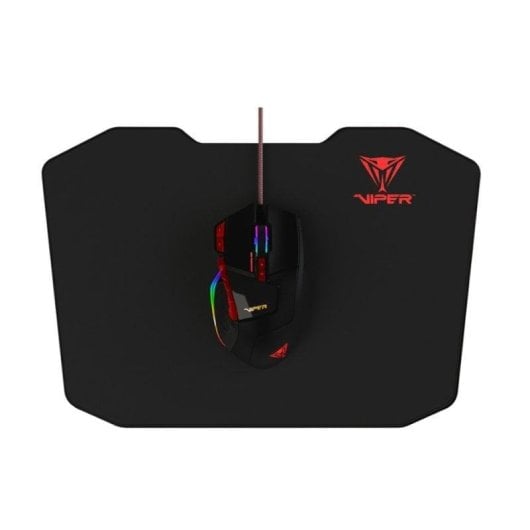 Alfombrilla Patriot Viper V160 Gaming LED 6 zones Programmables Noir