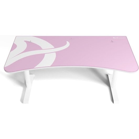 Arozzi Arena Escritorio Gaming Blanca/Rosa