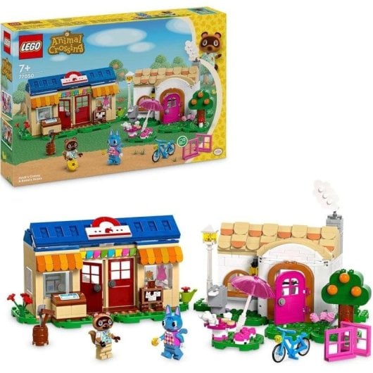 LEGO Animal Crossing MiniNook und Mininas Haus 535 Teile
