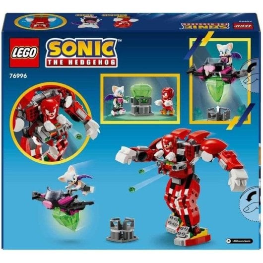 LEGO Sonic the Hedgehog Robot Guardián de Knuckles 276 peças
