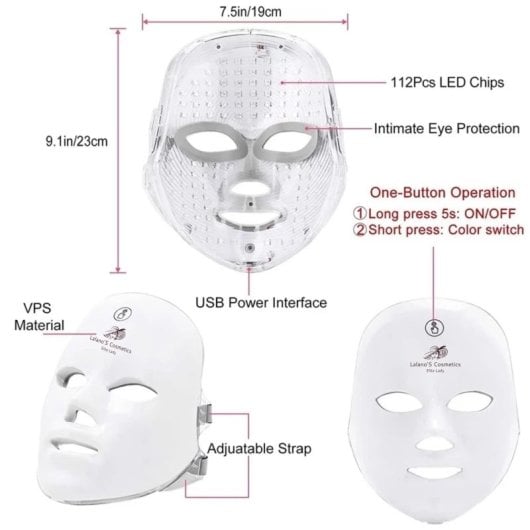 Lalano'S Cosmetics BeautyMask Anti-Aging LED-Gesichtsmaske