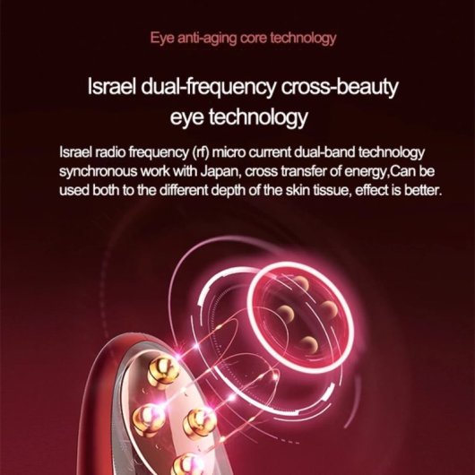 Lalano'S Cosmetics Eye Catcher Tratamiento de microcorriente, Radiofrecuencia y Fototerapia Antiedad